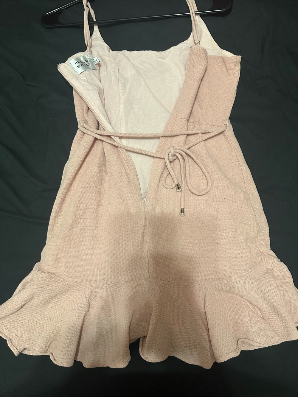 Hello Molly Pink Ruffle Mini Dress - Picture 9 of 9